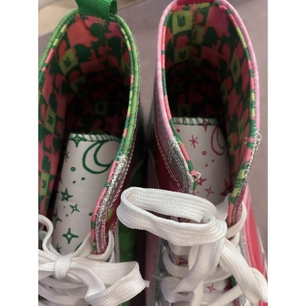 WICKED Movie Musical‎ HIGH TOP SNEAKERS Shoes by Ground Up Women's size 11 - Picture 4 of 13